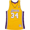 Mitchell And Ness - Los Angeles Lakers Womens Nba Womens Swingman 99 Shaquille O'Neal Jersey