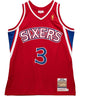 Mitchell And Ness - Philadelphia 76Ers Mens Nba Authentic 96 Allen Iverson Jersey