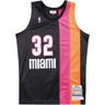 Mitchell And Ness - Miami Heat Mens Nba Authentic Alternate 05 Shaquille O'Neal Jersey