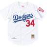 Mitchell And Ness - Mens Los Angeles Dodgers Mlb Home Jersey 1981 F Valenzuela
