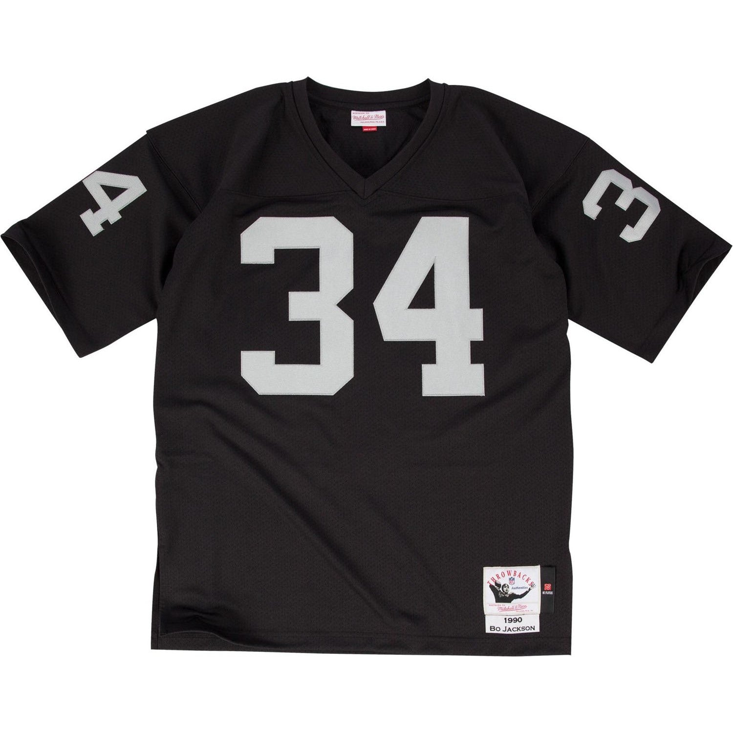 Mitchell And Ness - Mens Los Angeles Raiders Nfl Authentic Jersey 1990 Dress Code Mitchell And Ness - Mens Los Angeles Raiders Nfl Authentic Jersey 1990 Dress Code