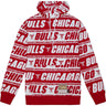 Mitchell And Ness - Mens Chicago Bulls Nba Teamwrap Hoodie