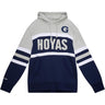 Mitchell And Ness - Mens Georgetown University Ncaa Head Coach Hoodie
