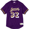 Mitchell And Ness - Mens Los Angeles Lakers Nba N&N Mesh Crewneck 1985 Magic Johnson Top