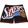 Mitchell And Ness - Womens Philadelphia 76Ers Nba Big Face 3.0 Shorts