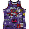 Mitchell And Ness - Mens Toronto Raptors Nba Slap Sticker Swingman Jersey 1998 Vince Carter