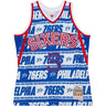 Mitchell And Ness - Mens Philadelphia 76Ers Nba Teamwrap Swingman Jersey 1996 Allen Iverson