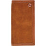 Roughy - Unisex Classic Roughout Rodeo Wallet With Leather Double Welt Edge And Logo Rivet