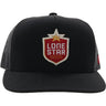 Hooey - Mens Lone Star 5-Panel Trucker Cap Cap With Patch