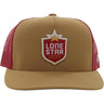 Hooey - Mens Lone Star 5-Panel Trucker Cap Cap With Patch