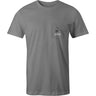 Hooey - Mens Cheyenne Crew Neck Reactive Dye Short Sleeve T-Shirt With Logo On Back