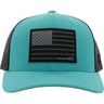 Hooey - Youth Liberty Roper 6-Panel Trucker Cap With Rectangle Patch