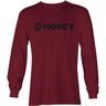 Hooey - Mens Lock-Up Long Sleeve T-Shirt With Logo