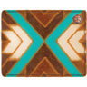 Hooey - Unisex Montezuma Patchwork Front Pocket Bi-Fold Wallet With Accents And Logo Rivet