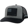 Hooey - Mens Liberty Roper Camo 6-Panel Trucker Cap With Rectangle Patch