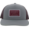 Hooey - Youth Doc 5-Panel Trucker Cap With Rectangle Patch