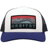 Habitat - Mens Graphite 6-Panel Trucker Cap With Diamond Patch