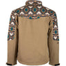 Hooey - Youth Softshell Jacket Full Zip With Aztec Sleeves