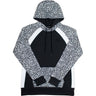 Hooey - Womens Savannah Hoodie With Cheetah Print On Sleeves Kangaroo Pocket And Hood With Internal Phone Pocket