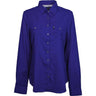 Hooey - Womens Sol Competition Royal Competition Long Sleeve Shirt With Buttons And Lens Cleaner