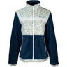 Hooey - Youth Tech Fleece Multi Color Floral Print Full Zip Jacket