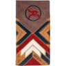 Roughy - Unisex Kamali Patchwork Rodeo Wallet With Leather Overlay And 2.0 Debossed And Logo