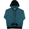 Hooey - Mens Butte Full Zip Hoodie With Light Logo All Over With Two Pockets