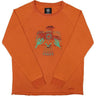 Hooey - Womens Homey Pullover Hooey Ladies Orange Lounge Pullover With Logo Across The Chest - L