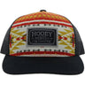 Hooey - Mens Doc 5-Panel Trucker Cap With Rectangle Patch