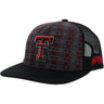 Hooey - Mens Texas Tech 6-Panel Trucker Cap With Logo