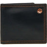 Hooey - Unisex Classic Smooth Bi-Fold Wallet With Double Stitched Accent Edge And Logo Rivet