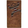 Hooey - Unisex Original Laser Cut Hands-Up Logo Rodeo Wallet With Nomad Print Inlay