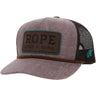 Hooey - Youth Rope Like A Pattern 6-Panel Trucker Cap With Patch