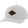 Habitat - Mens Graphite 6-Panel Trucker Cap With Diamond Patch