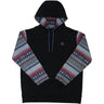 Hooey - Youth Acuna Hoodie With Multi Color Sleeves And Hood & With A Internal Phone Pocket