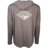 Hooey - Mens Hooded Captain Long Sleeve Bamboo Shirt With Log On Chest And Back With A Hood