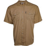 Hooey - Mens Sol Tigers Eye Short Sleeve Pearl Snap Shirt With Lens Cleaner