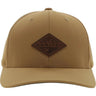 Habitat - Mens Graphite 6-Panel Trucker Cap With Diamond Patch