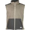Hooey - Mens Sweater Vest Full Zip With Dark Accents