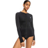 Roxy - Womens New Essentials Long Sleeve Zipped Lycra