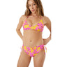 Roxy - Womens Island Time Athletic Tri Bikini Top