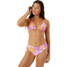 Roxy - Womens Bell Bottom Blooms Tiki Triangle Bikini Top