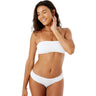 Roxy - Womens Rib Roxy Love Hipster Bikini Bottom (Full Coverage)