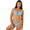 Roxy - Womens Tile Tranquility Tie-Side Cheeky Bikini Bottom