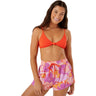 Roxy - Womens Bell Bottom Blooms No Bad Waves Swimwear