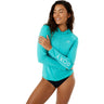 Roxy - Womens New Essentials Hoodie Zipped Lycra Rashguard