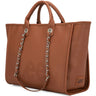 Lee - Womens Top Handle/Chain Strap Wide Tote
