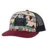 Hooey - Youth Doc Pattern 5-Panel Trucker Cap With Rectangle Patch