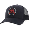 Roughy - Mens Strap 6-Panel Trucker Cap With Logo