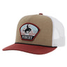 Punchy - Youth Cavvy 5-Panel Trucker Cap With Patch